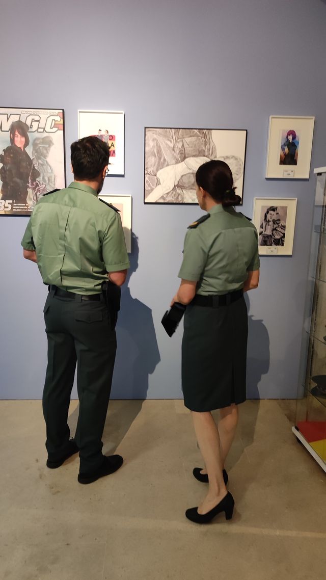 Fotografía 103 de 116 de la exposición «Mujer y Guardia Civil» en Burgos