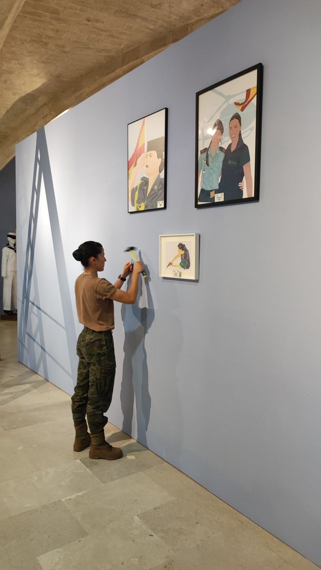 Fotografía 21 de 116 de la exposición «Mujer y Guardia Civil» en Burgos