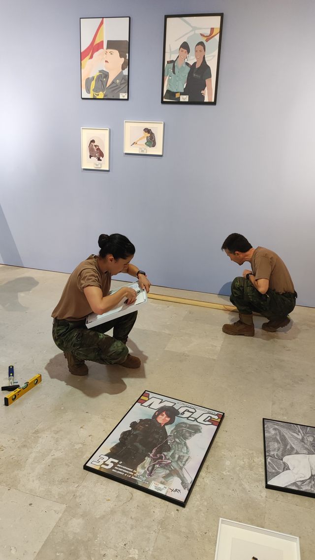 Fotografía 22 de 116 de la exposición «Mujer y Guardia Civil» en Burgos