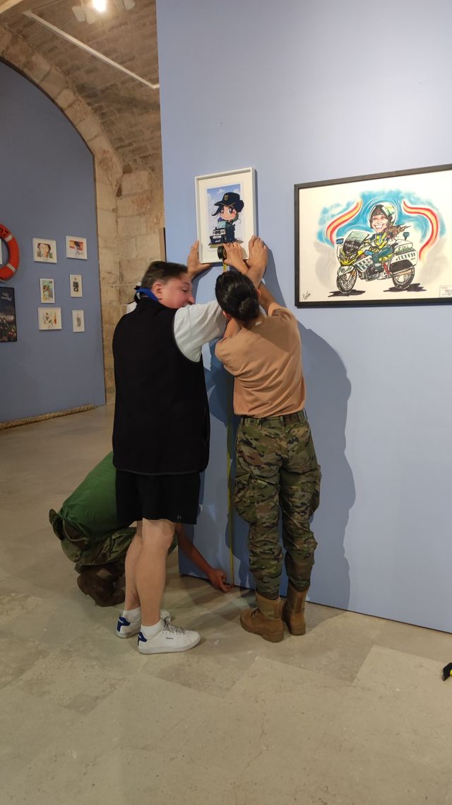 Fotografía 24 de 116 de la exposición «Mujer y Guardia Civil» en Burgos