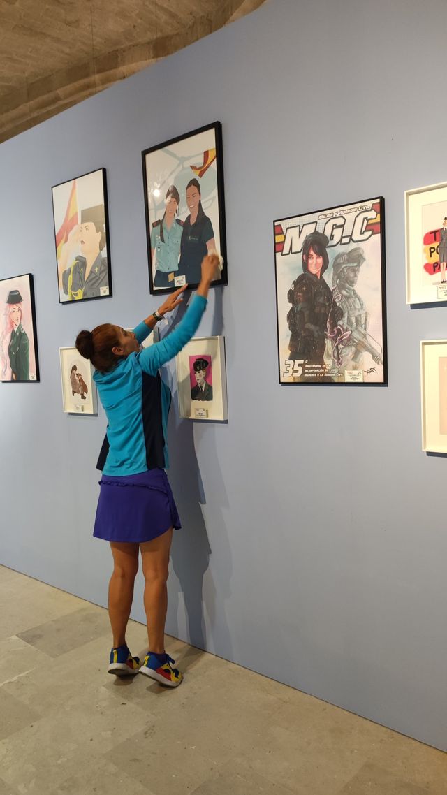 Fotografía 28 de 116 de la exposición «Mujer y Guardia Civil» en Burgos