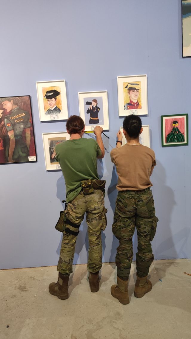 Fotografía 6 de 116 de la exposición «Mujer y Guardia Civil» en Burgos
