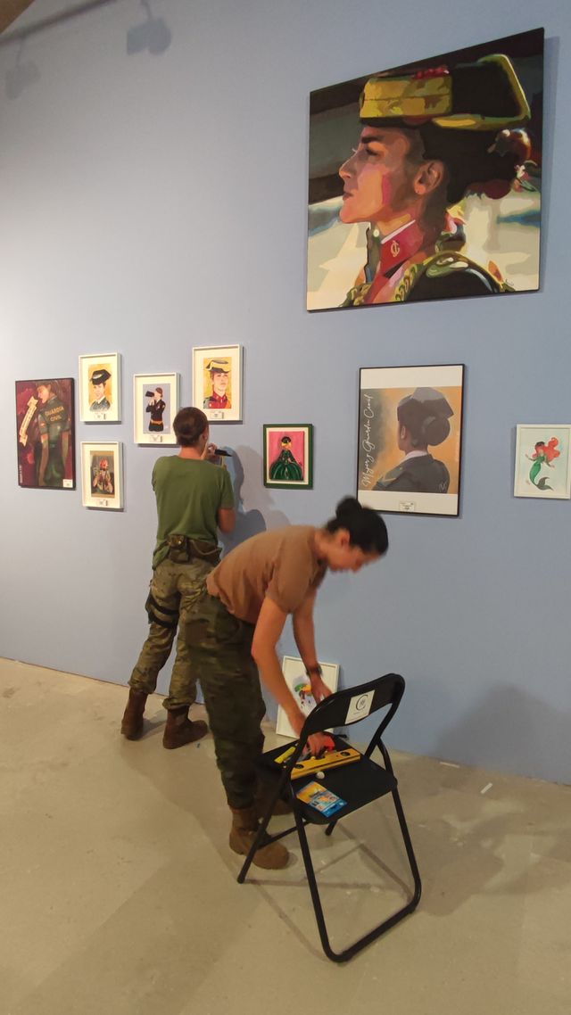 Fotografía 9 de 116 de la exposición «Mujer y Guardia Civil» en Burgos