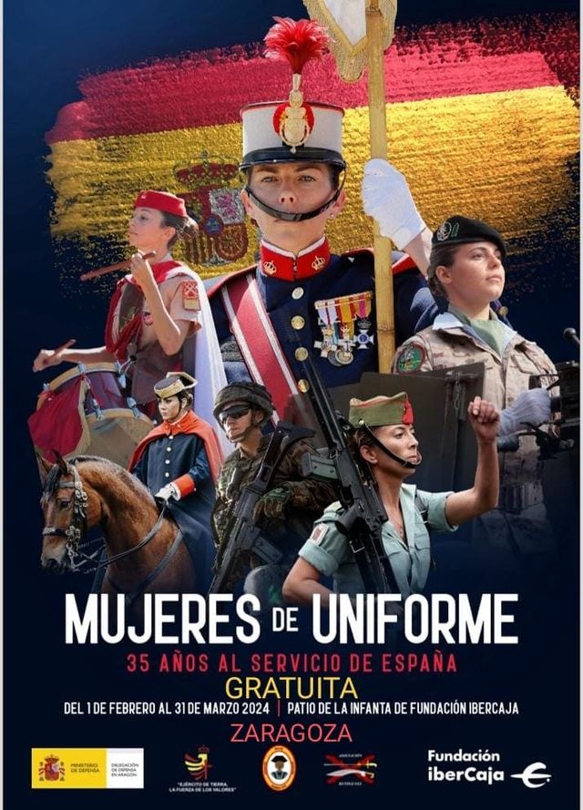 Fotografía 2 de 74 de la exposición «Mujer y Guardia Civil» en Zaragoza