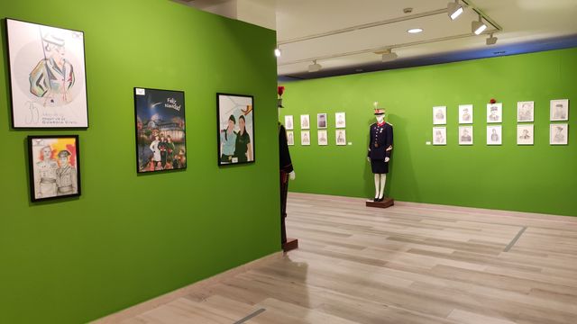 Fotografía 37 de 74 de la exposición «Mujer y Guardia Civil» en Zaragoza