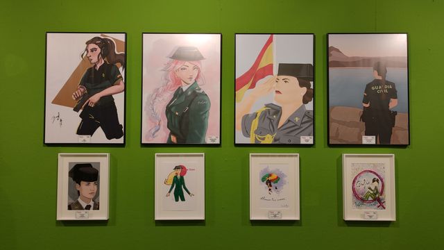 Fotografía 8 de 74 de la exposición «Mujer y Guardia Civil» en Zaragoza