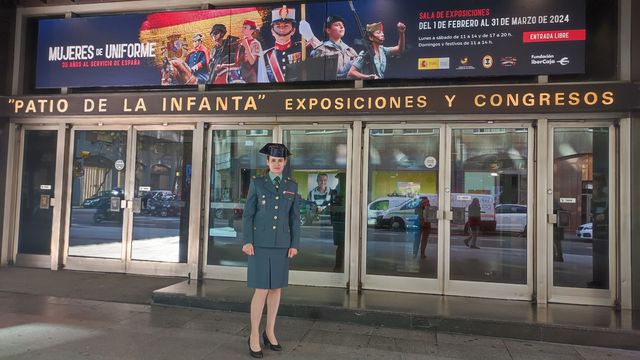 Fotografía 73 de 74 de la exposición «Mujer y Guardia Civil» en Zaragoza
